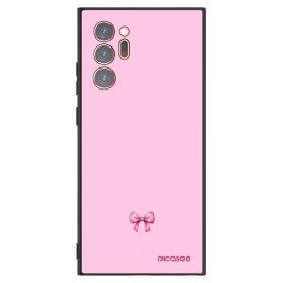 Fekete szilikon tok az alábbi mobiltelefonokra Samsung Galaxy Note 20 Ultra - Blush bow