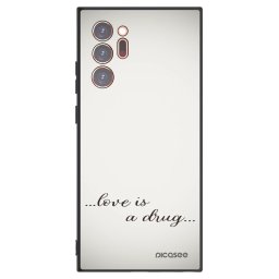 Fekete szilikon tok az alábbi mobiltelefonokra Samsung Galaxy Note 20 Ultra - Love is a drug