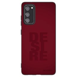 Fekete szilikon tok az alábbi mobiltelefonokra Samsung Galaxy S20 FE - Desire