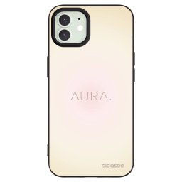 Fekete szilikon tok az alábbi mobiltelefonokra Apple iPhone 12 Pro - Aura