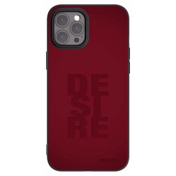 Fekete szilikon tok az alábbi mobiltelefonokra Apple iPhone 12 Pro Max - Desire