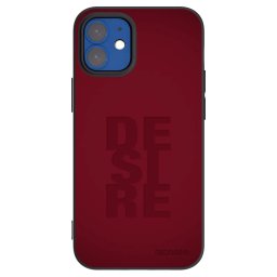 Fekete szilikon tok az alábbi mobiltelefonokra Apple iPhone 12 mini - Desire