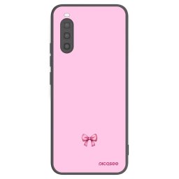 Fekete szilikon tok az alábbi mobiltelefonokra Sony Xperia 10 II - Blush bow