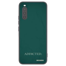 Fekete szilikon tok az alábbi mobiltelefonokra Sony Xperia 10 II - Addicted