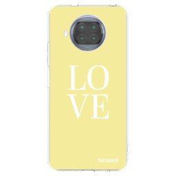 Átlátszó szilikon tok az alábbi mobiltelefonokra Xiaomi Mi 10T Lite - Love