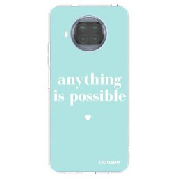 Átlátszó szilikon tok az alábbi mobiltelefonokra Xiaomi Mi 10T Lite - Anything is possible