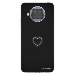 Átlátszó szilikon tok az alábbi mobiltelefonokra Xiaomi Mi 10T Lite - Heart