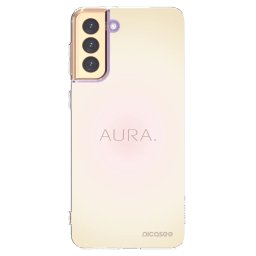 Átlátszó szilikon tok az alábbi mobiltelefonokra Samsung Galaxy S21+ 5G G996F - Aura