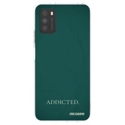 Átlátszó szilikon tok az alábbi mobiltelefonokra Xiaomi Poco M3 - Addicted
