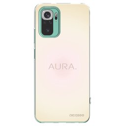 Átlátszó szilikon tok az alábbi mobiltelefonokra Xiaomi Redmi Note 10 Pro - Aura