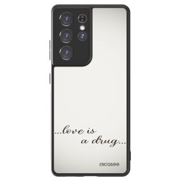 ULTIMATE CASE Samsung Galaxy S21 Ultra 5G G998B - készülékre - Love is a drug
