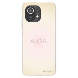 Átlátszó szilikon tok az alábbi mobiltelefonokra Xiaomi Mi 11 - Aura