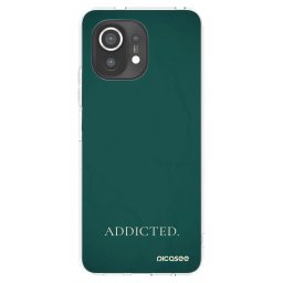 Átlátszó szilikon tok az alábbi mobiltelefonokra Xiaomi Mi 11 - Addicted