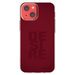 Átlátszó szilikon tok az alábbi mobiltelefonokra Apple iPhone 13 mini - Desire