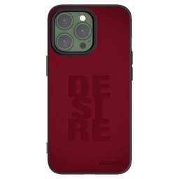 Fekete szilikon tok az alábbi mobiltelefonokra Apple iPhone 13 Pro - Desire