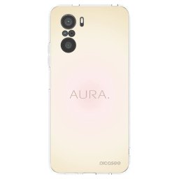 Átlátszó szilikon tok az alábbi mobiltelefonokra Xiaomi Poco F3 - Aura