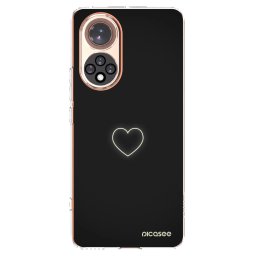 Átlátszó szilikon tok az alábbi mobiltelefonokra Huawei Nova 9 - Heart