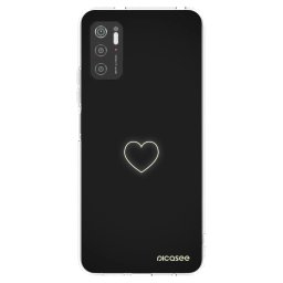 Átlátszó szilikon tok az alábbi mobiltelefonokra Xiaomi Poco M3 Pro 5G - Heart