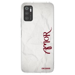 Átlátszó szilikon tok az alábbi mobiltelefonokra Xiaomi Poco M3 Pro 5G - Amor