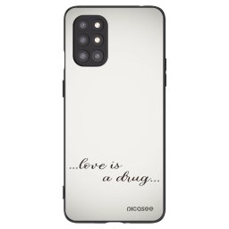 Fekete szilikon tok az alábbi mobiltelefonokra OnePlus 8T - Love is a drug