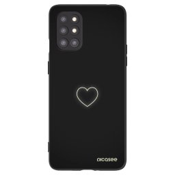 Fekete szilikon tok az alábbi mobiltelefonokra OnePlus 8T - Heart