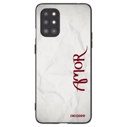 Fekete szilikon tok az alábbi mobiltelefonokra OnePlus 8T - Amor