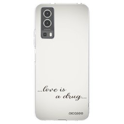 Átlátszó szilikon tok az alábbi mobiltelefonokra Vivo Y72 5G - Love is a drug
