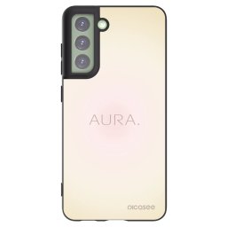 Fekete szilikon tok az alábbi mobiltelefonokra Samsung Galaxy S21 FE 5G - Aura