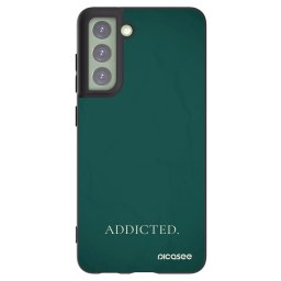 Fekete szilikon tok az alábbi mobiltelefonokra Samsung Galaxy S21 FE 5G - Addicted