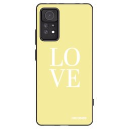 Fekete szilikon tok az alábbi mobiltelefonokra Xiaomi Redmi Note 11 Pro 5G - Love
