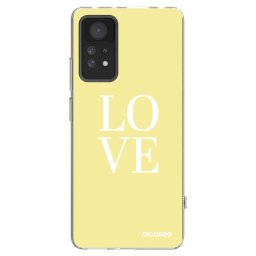 Átlátszó szilikon tok az alábbi mobiltelefonokra Xiaomi Redmi Note 11 Pro 5G - Love