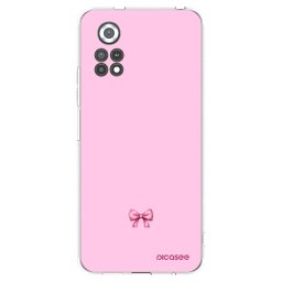 Átlátszó szilikon tok az alábbi mobiltelefonokra Xiaomi Poco X4 Pro 5G - Blush bow