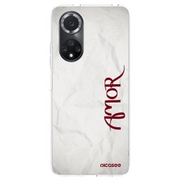 Átlátszó szilikon tok az alábbi mobiltelefonokra Huawei Nova 9 SE - Amor