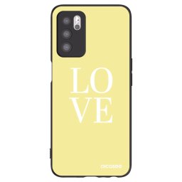 Fekete szilikon tok az alábbi mobiltelefonokra OPPO A16 - Love