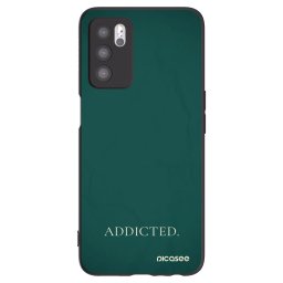 Fekete szilikon tok az alábbi mobiltelefonokra OPPO A16 - Addicted