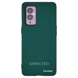 Fekete szilikon tok az alábbi mobiltelefonokra OnePlus 9 - Addicted