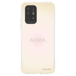 Átlátszó szilikon tok az alábbi mobiltelefonokra OPPO A94 5G - Aura