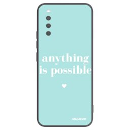Fekete szilikon tok az alábbi mobiltelefonokra Sony Xperia 10 III - Anything is possible