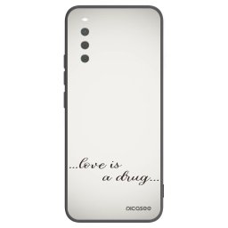 Fekete szilikon tok az alábbi mobiltelefonokra Sony Xperia 10 III - Love is a drug