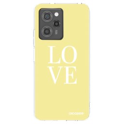Átlátszó szilikon tok az alábbi mobiltelefonokra Xiaomi Poco X5 Pro - Love