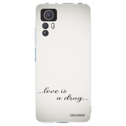 Átlátszó szilikon tok az alábbi mobiltelefonokra Xiaomi Redmi Note 12S - Love is a drug