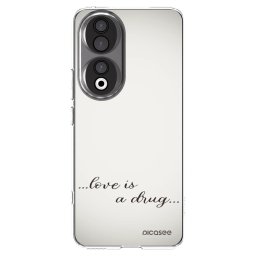 Átlátszó szilikon tok az alábbi mobiltelefonokra Honor 90 5G - Love is a drug