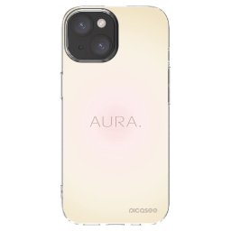Átlátszó szilikon tok az alábbi mobiltelefonokra Apple iPhone 15 - Aura