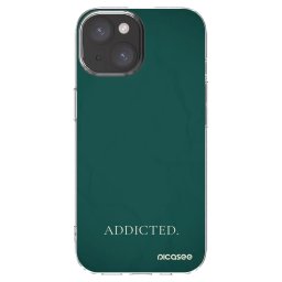 Átlátszó szilikon tok az alábbi mobiltelefonokra Apple iPhone 15 - Addicted