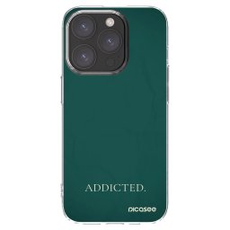Átlátszó szilikon tok az alábbi mobiltelefonokra Apple iPhone 15 Pro - Addicted