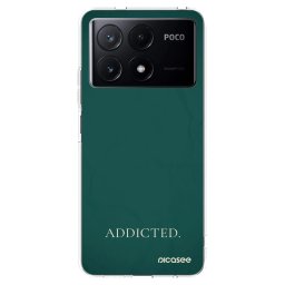 Átlátszó szilikon tok az alábbi mobiltelefonokra Xiaomi Poco X6 Pro - Addicted