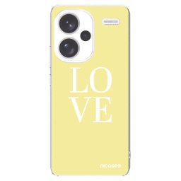Átlátszó szilikon tok az alábbi mobiltelefonokra Xiaomi Redmi Note 13 Pro+ 5G - Love