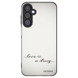 Fekete szilikon tok az alábbi mobiltelefonokra Samsung Galaxy A25 A256B 5G - Love is a drug