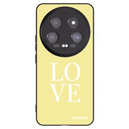 Fekete szilikon tok az alábbi mobiltelefonokra Xiaomi 14 Ultra - Love