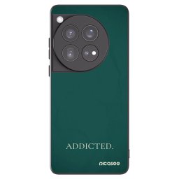 Fekete szilikon tok az alábbi mobiltelefonokra OnePlus 12 5G - Addicted